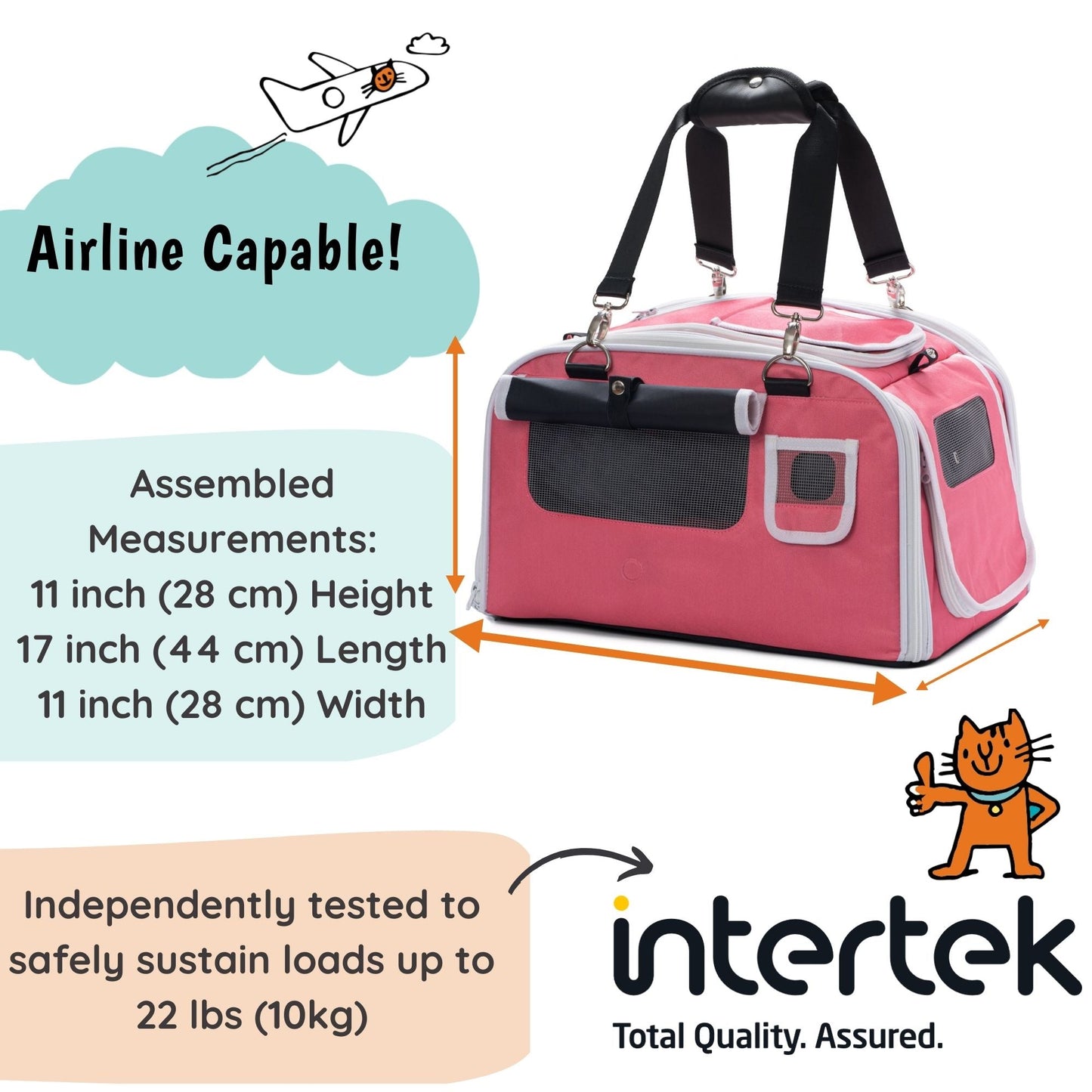 AMALFI DREAMS - KITTYRAMA CAT CARRIER & HIDEAWAY