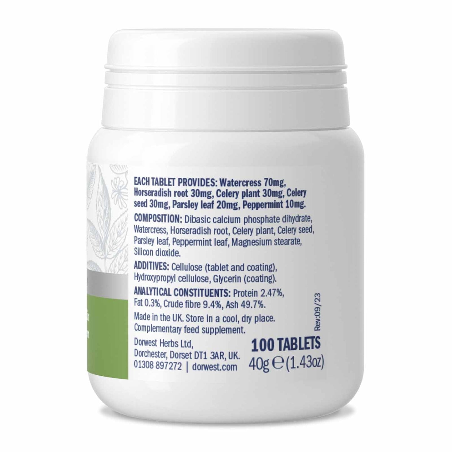 Dorwest Green Releaf® Tablets For Dogs And Cats