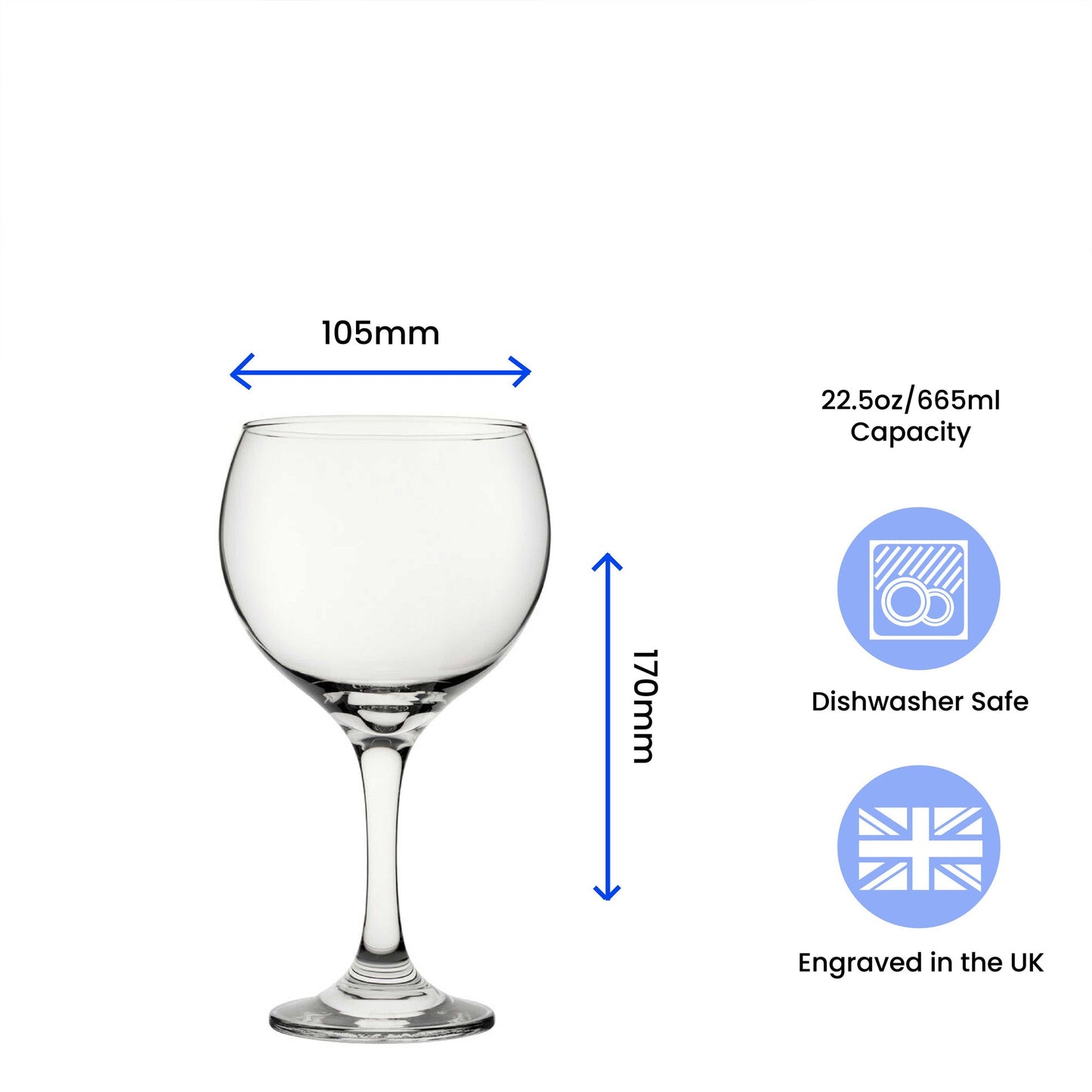 Cat Papa - Engraved Novelty Gin Balloon Cocktail Glass