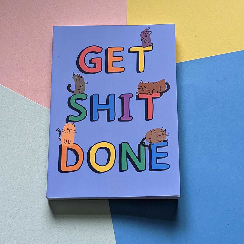 Cats themed A5 notebook
