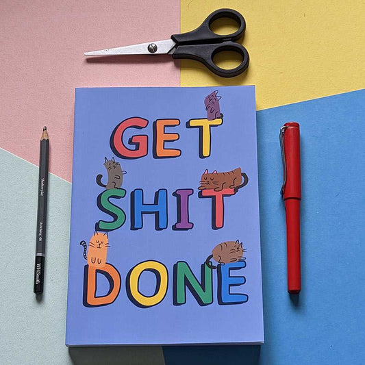 Cats themed A5 notebook